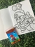 KIT COLORIR (livrinho + mini giz) 10 UNIDADES - loja online