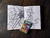 KIT COLORIR (livrinho + mini giz) 10 UNIDADES - loja online