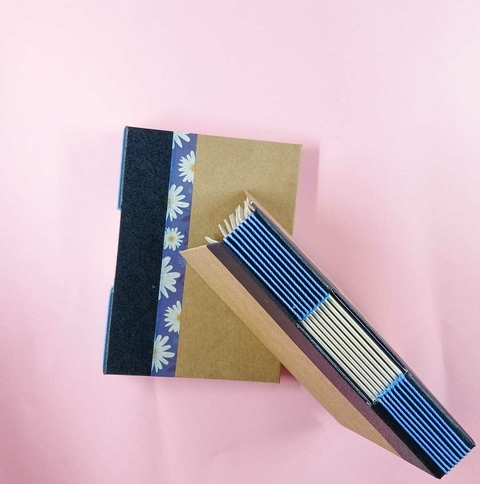 Caderno Washi - Azul