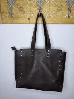 TOTE MAGDA - chocolate