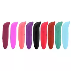 Vibrador Ponto G Golfinho ( Aveludado/emborrachado) 13 cm - PimentaLov