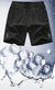 Shorts para homens, praia, confortável, respirável, elástico. - loja online