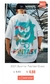 Camisa smiley Print Algodão T-Shirt americana - will store
