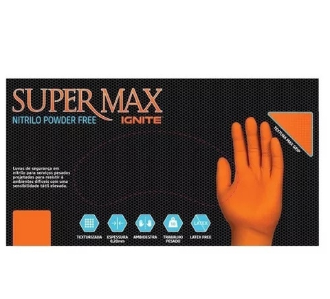 LUVA NITRÍLICA ESPECIAL IGNITE DE PROTEÇÃO