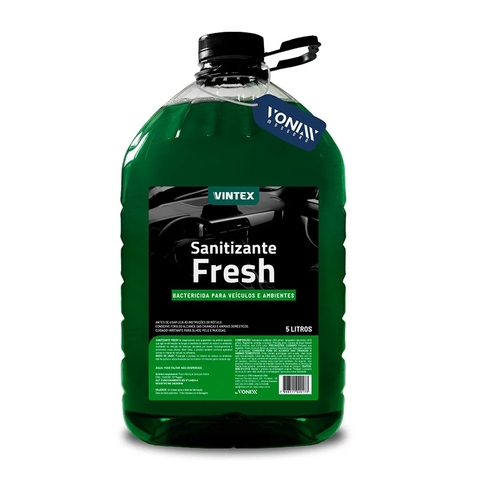 AROMATIZANTE SANITIZANTE AUTOMOTIVO FRESH 5L