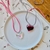 Choker corazón Malbec en internet
