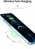 Capa magnética transparente para iPhone 11, capa compatível com carregamento sem fio (iPhone 11, transparente) - loja online