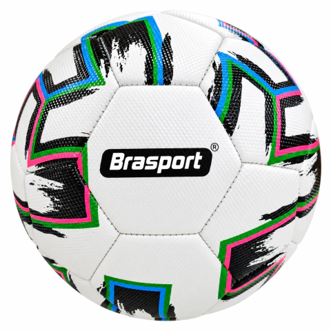 Bola Futebol de Campo Infantil 04a09 Costurada Brasport - Multicolorida