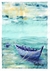 BARCA AZUL-Acrílico sobre hoja de lienzo - comprar online