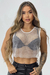 MUSCULOSA BLANCA BRILLO - comprar online