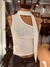 Top corbatero blanco - comprar online