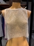 MUSCULOSA BLANCA BRILLO - LA BAULERA