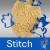 Cortador Stitch para Biscoitos e Massinha com Relevo - comprar online