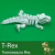 T-Rex Articulado 3D Branco - loja online