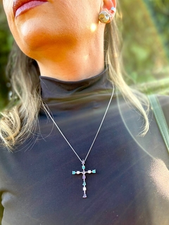 Colar crucifixo colors - comprar online