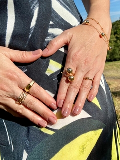 Pulseira quatro esferas - comprar online