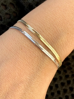 Pulseira malha fita