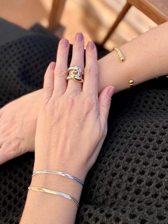 Bracelete torcido - Galvani Joias