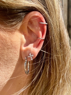 Piercing slim cravejado
