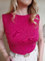 Cropped Básico Marina - Pink escuro - Mesh Store