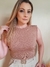 Cropped Básico Marina - Bege - comprar online