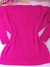 Blusa em Tricô Rafa - Pink - loja online