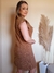 Vestido Mia em Tricô Mousse - Caramelo - loja online