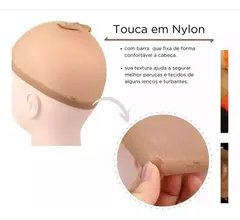 TOUCA 9WIG CAP) / COR BEGE na internet
