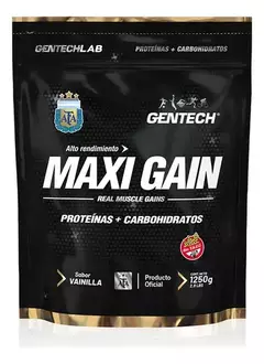 Maxi Gain Gentech 1250 grs - comprar online