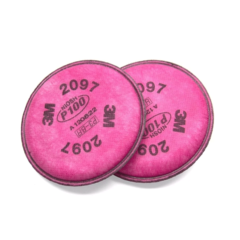 Par De Filtros Ffp3 P100 2097 Original De 3m