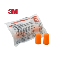 una unidad Protector Auditivo Tapa Oídos 3m 1100