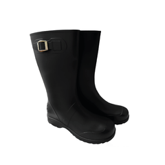 Botas de lluvia impermeable Negra