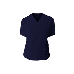 Conjunto Antifludo Cuello V (Azul Noche) - comprar online