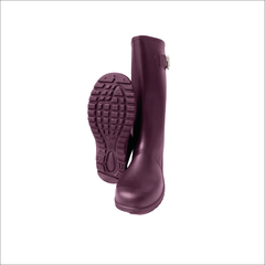 Botas de lluvia impermeable morada - comprar online