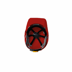 Casco Seguridad Minero E.P.I. Rojo - La Roca Dotaciones