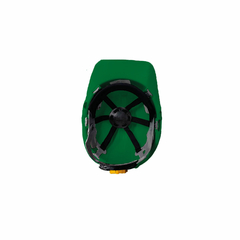 Casco Seguridad Minero E.P.I. Verde - La Roca Dotaciones