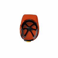 Casco Seguridad Minero E.P.I. Naranja - La Roca Dotaciones