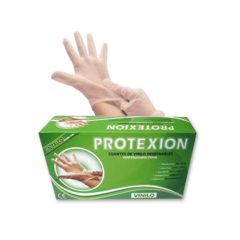 Guantes Vinilo T.l Caja X100und.protex Ion