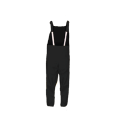 Pantalones Con Peto Impermeable Negro