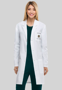 Bata Laboratorio Manga Larga Adulto Botón Universidad Nacional - comprar online