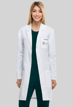 Bata Laboratorio Manga Larga Adulto Botón Universidad Nacional - comprar online