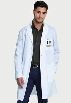 Bata Laboratorio Manga Larga Adulto Botón UniBoyacá - comprar online