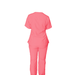 Conjunto Antifluido con Aros y Presillas (salmón) - tienda online