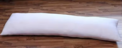 Almohada para fistula de 25 x60 cm color blanco