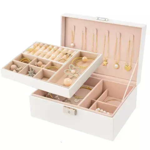 Alhajero Organizador De Joyas Joyero Anillos Aros Accesorios - comprar online