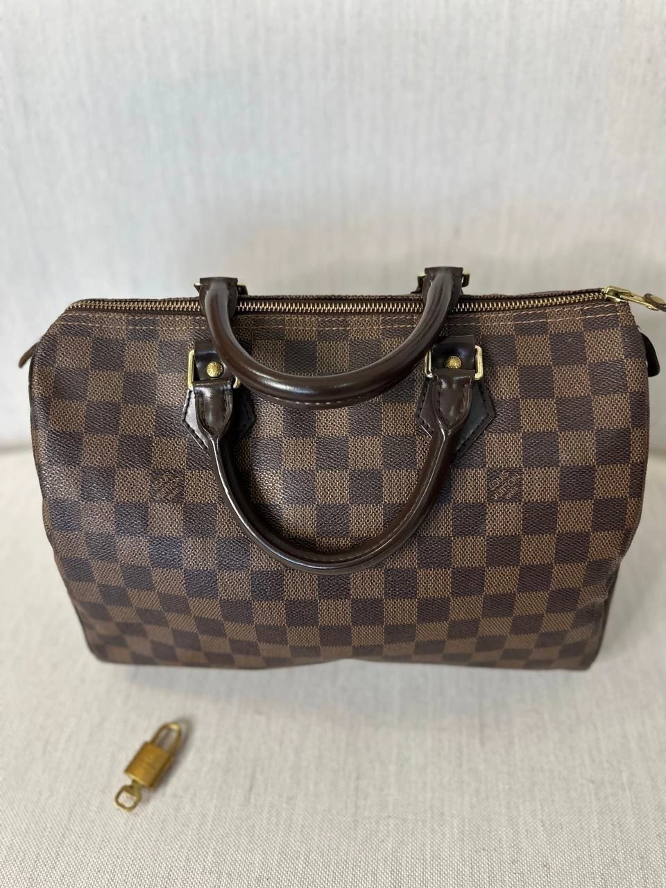 Bolsa LV Speedy 30 Damier Ebene
