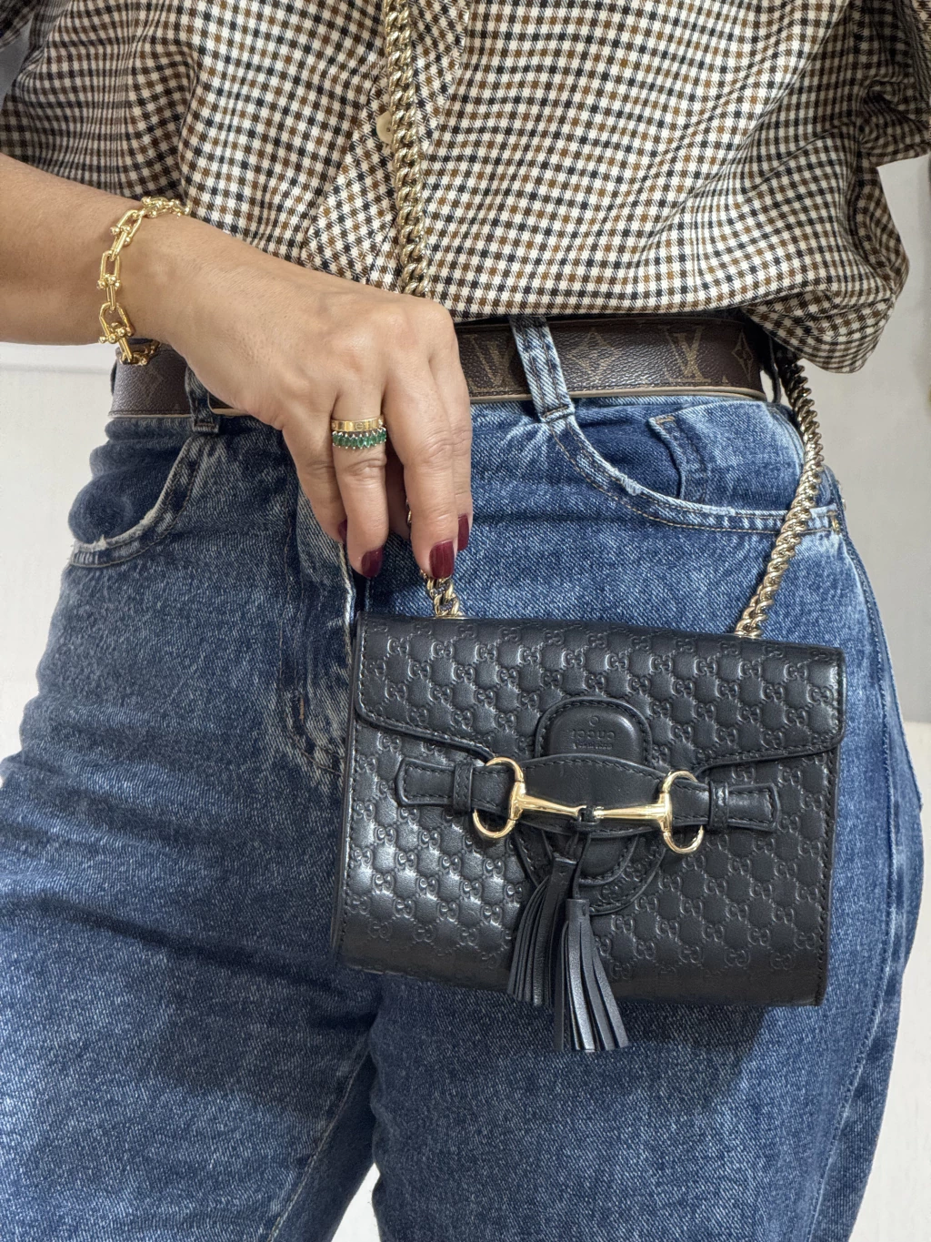 Bolsa GUCCI Guccissima Emily