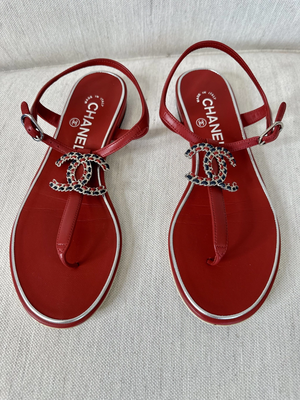 Rasteirinha Chanel