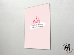 Cuadro Decorativo en Canvas de Castillo de Disney