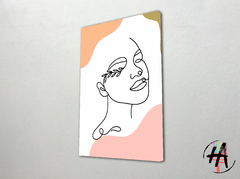 Cuadro Decorativo en Canvas de Mujer Abstracto
